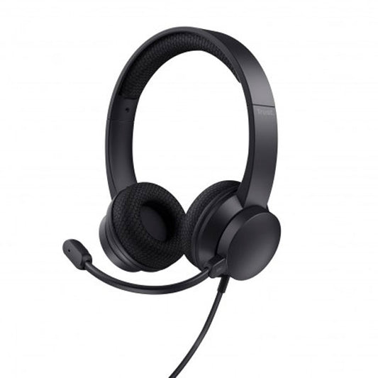 TRUST HEADSET HS-260 NOISE CANCEL USB & USB-C BROWN BOX KAMIKAZE