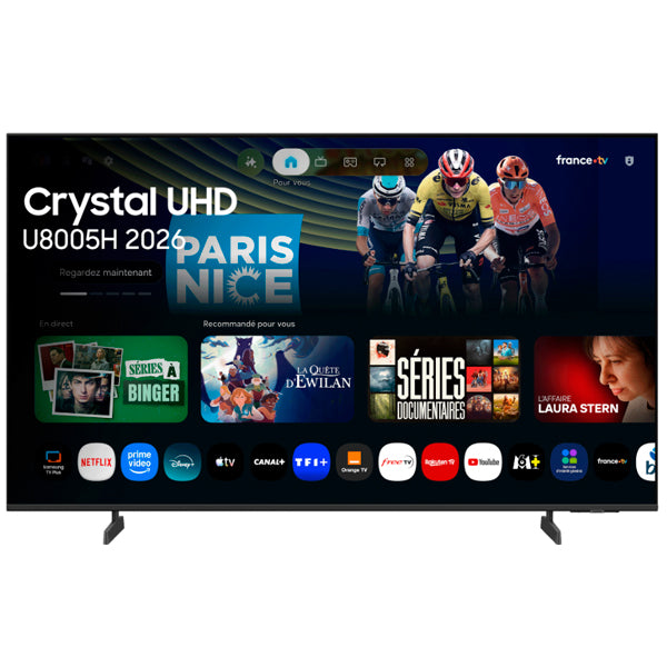 SAMSUNG TV75" LED U8005 4K UHD SMART TV HDR PLANA