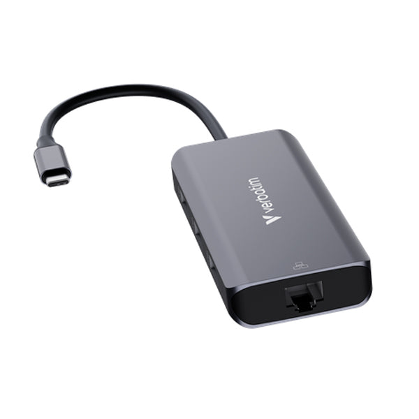 VERBATIM DOCK 4K USB-C 1XHDMI 1XRJ45 3XUSB3.2 PD100W