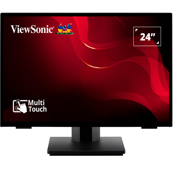 VIEWSONIC MONITOR 24" (23.8") TOUCHSCREEN FHD VGA HDMI DP USB COLUNAS TD2465