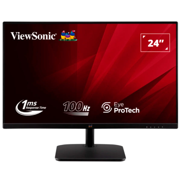 VIEWSONIC MONITOR IPS 24" (23.8") 16:9 FHD 100HZ 1MS VGA HDMI VA2432-H-2