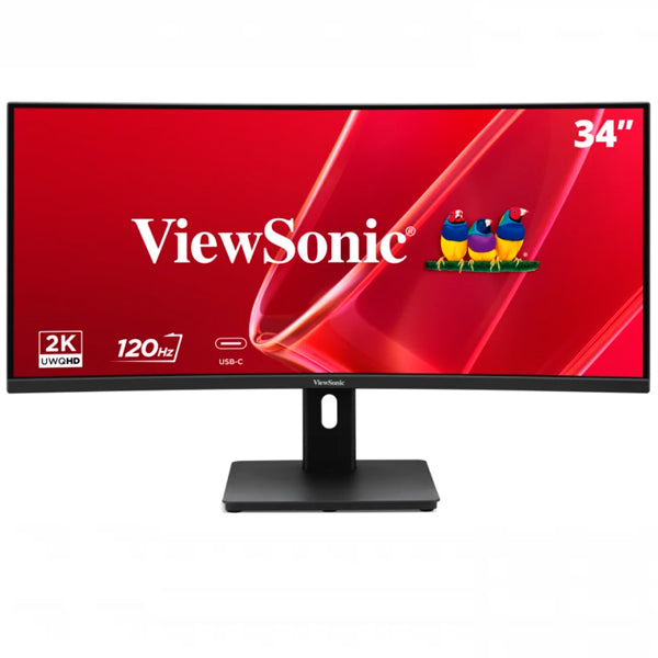 VIEWSONIC MONITOR VA 34" 21:9 UWQHD 120HZ HDMI DP USB COLUNAS HAS VA3420C-2