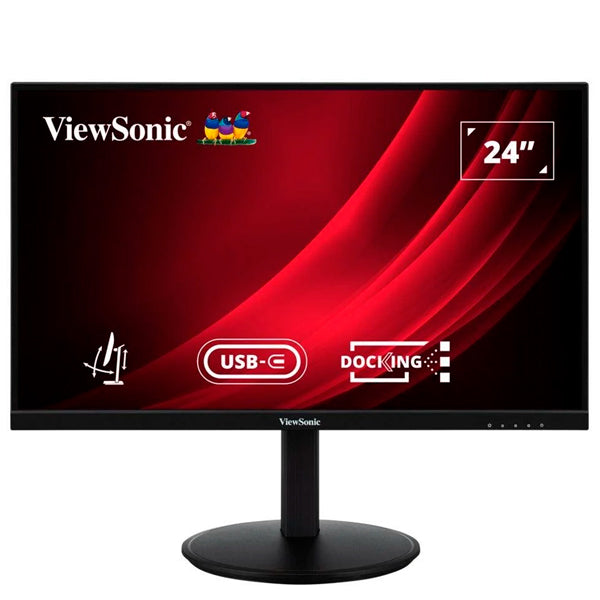 VIEWSONIC MONITOR IPS 24" 16:9 FHD HDMI DP USB HUB COLUNAS HAS PIVOT VG2409U-2