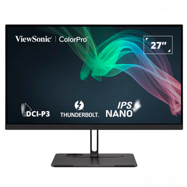 VIEWSONIC MONITOR IPS 27" 16:9 4K UHD 100% SRGB HDMI DP THUNDERBOLT VP2776T-4K