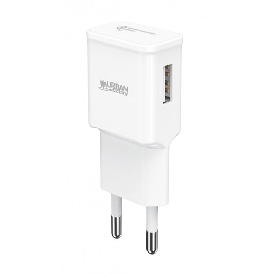 UF CHARGER USB QC3.0 (EU) 3A WHITE BTS