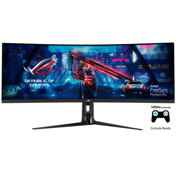 ASUS MONITOR LED 49" XG49VQ DFHD 4MS DP HDMI GAMING CURVED 144HZ BLACK