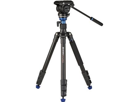 BENRO TRIPÉ VIDEO ALUM.AERO4 TRAVEL PRO KIT