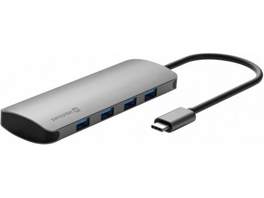 SWISSTEN - USB-C HUB 4IN1