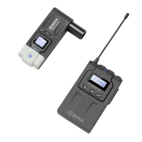 BOYA UHF DUAL-CHANNEL WIRELESS MICROPHONE SYSTEM