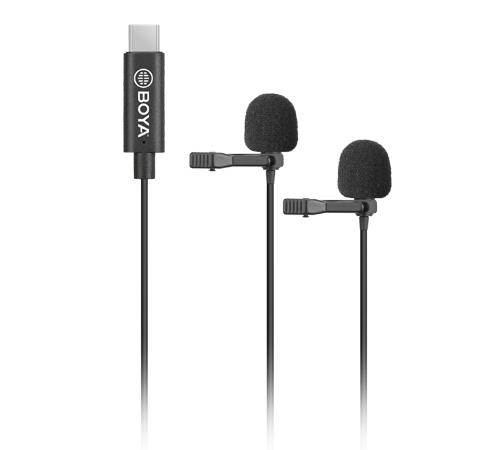 BOYA MIC DIGITAL LAVALIER DUPLO ANDROID