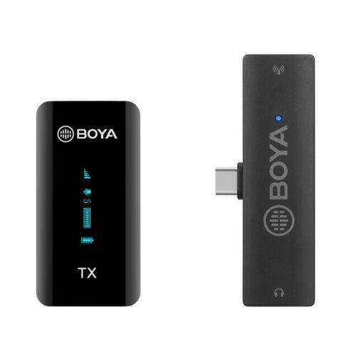 BOYA KIT WIRELESS ULTRA COMPACTO REC+TRANS. USB-C