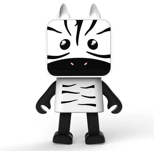 COLUNA PORTÁTIL BLUETOOTH DANCING ANIMALS - ZÈBRE