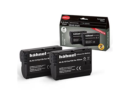 HAHNEL BATERIA HL-EL15HP TWIN PACK P/ NIKON