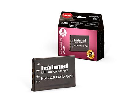 HAHNEL BATERIA LITIO HL-CA20 CASIO