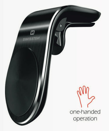 SWISSTEN - MAGNETIC CAR HOLDER EASY MOUNT (BLACK)