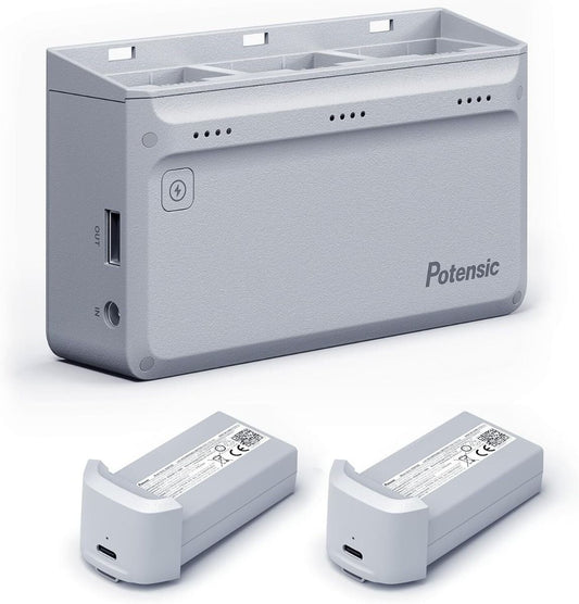 POTENSIC ATOM CHARGING HUB WITH TWO BATTERIES(EU)