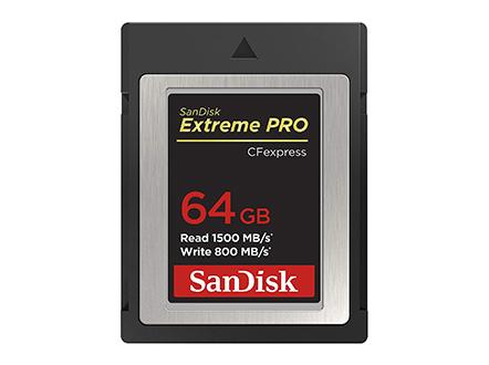 SANDISK CARTAO EXTREME PRO CFEXPRESS 64GB 1500MB SEG