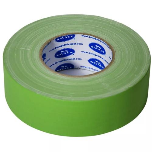 SAVAGE GAFFER TAPE, GREEN, 2"X55 YARDS/ROLL 4 PK