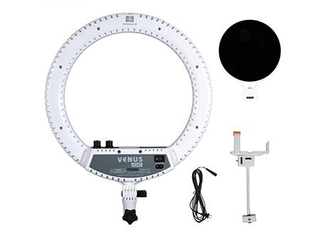 NANGUANG LED RING LIGHT V24C 24W + ESPELHO