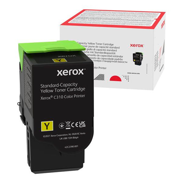 XEROX C310/C315 YELLOW STANDARD CAPACITY TONER CARTRIDGE 2,000 PAGES