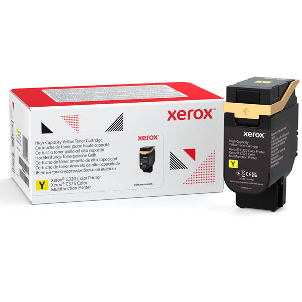 XEROX TONER ALTA CAPACIDADE AMARELO ORIGINAL PARA XEROX C325