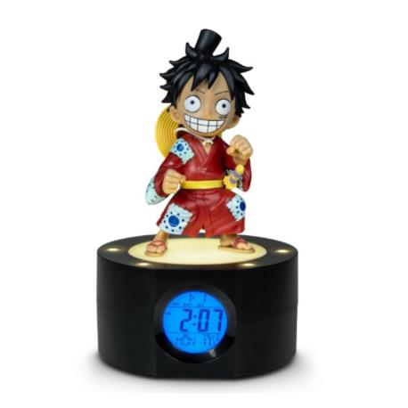 TEKNOFUN - DESPERTADOR ALARME LUFFY COM LUZ 811638