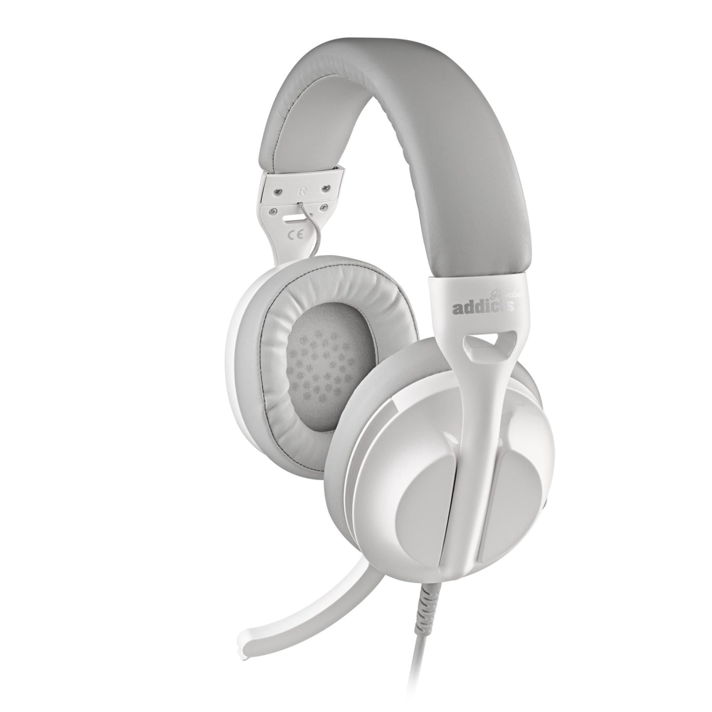NGS - AUSCULTADORES COM MICROFONE VOX805USBCWHITE