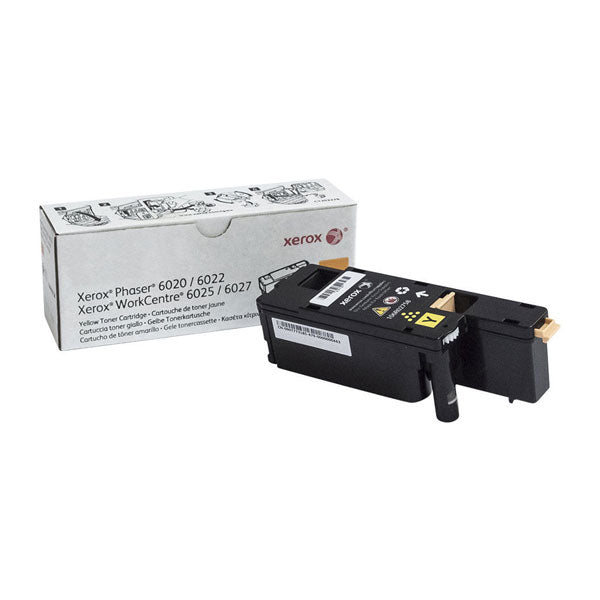 XEROX TONER AMARELO 6020 / 6022 /  6025 / 6027 1.000 PAG