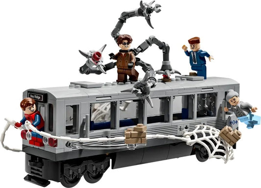 LEGO SPIDER-MAN CONTRA DOCK OCK Â€“ CENA DO METRO 76321