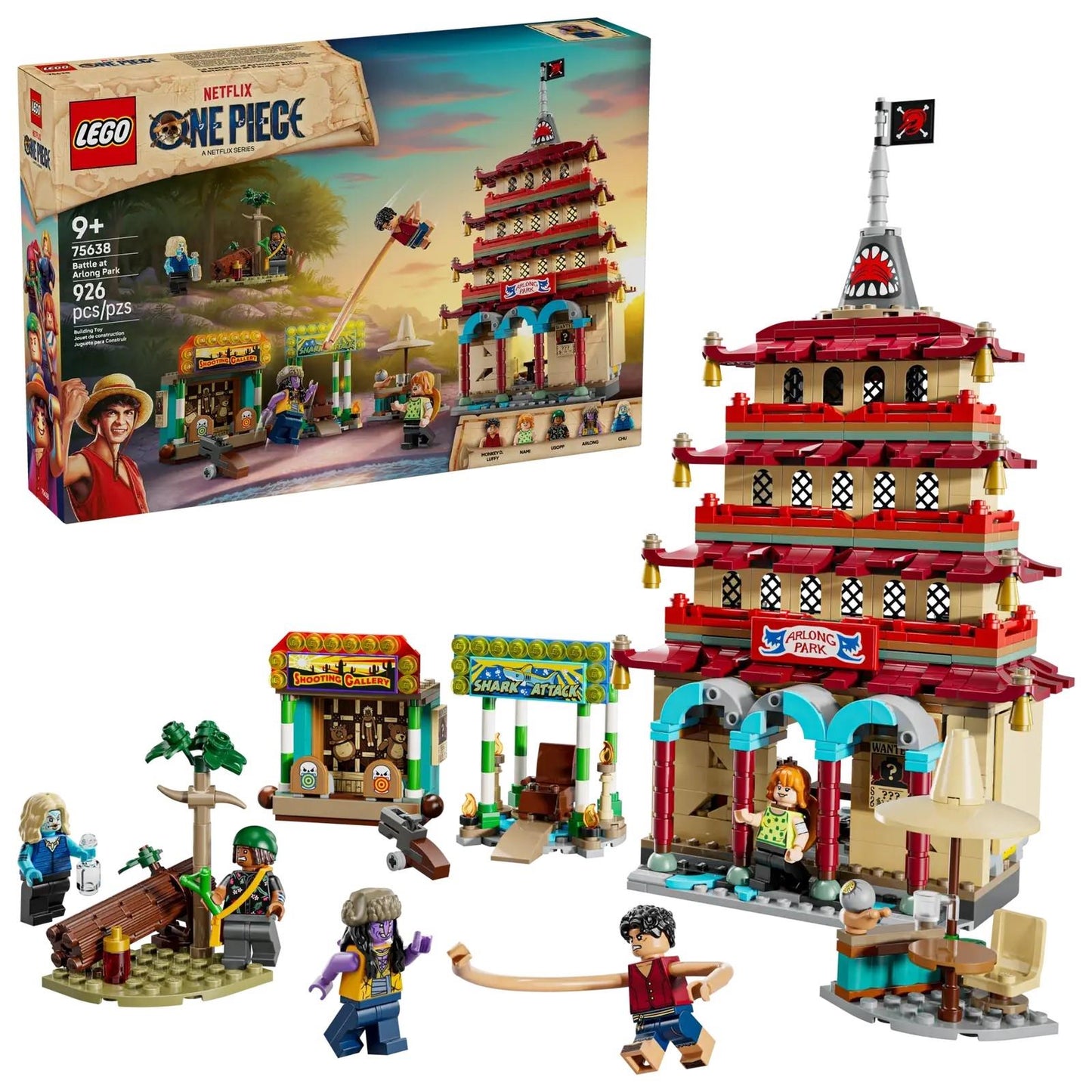 LEGO BATALHA NO PARQUE ARLONG 75638