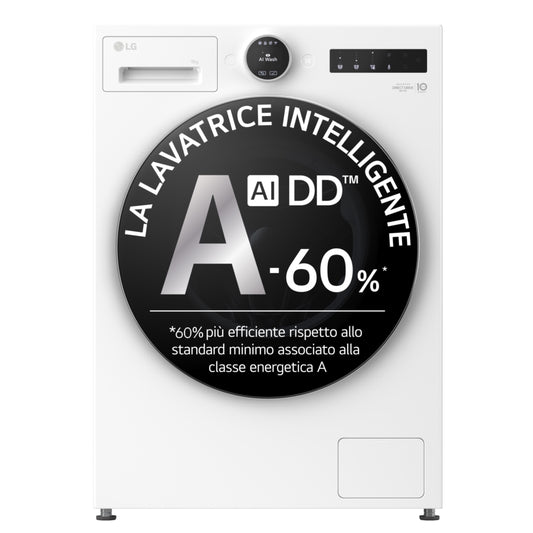 LG - MÁQUINA LAVAR ROUPA F4X9009TWCE