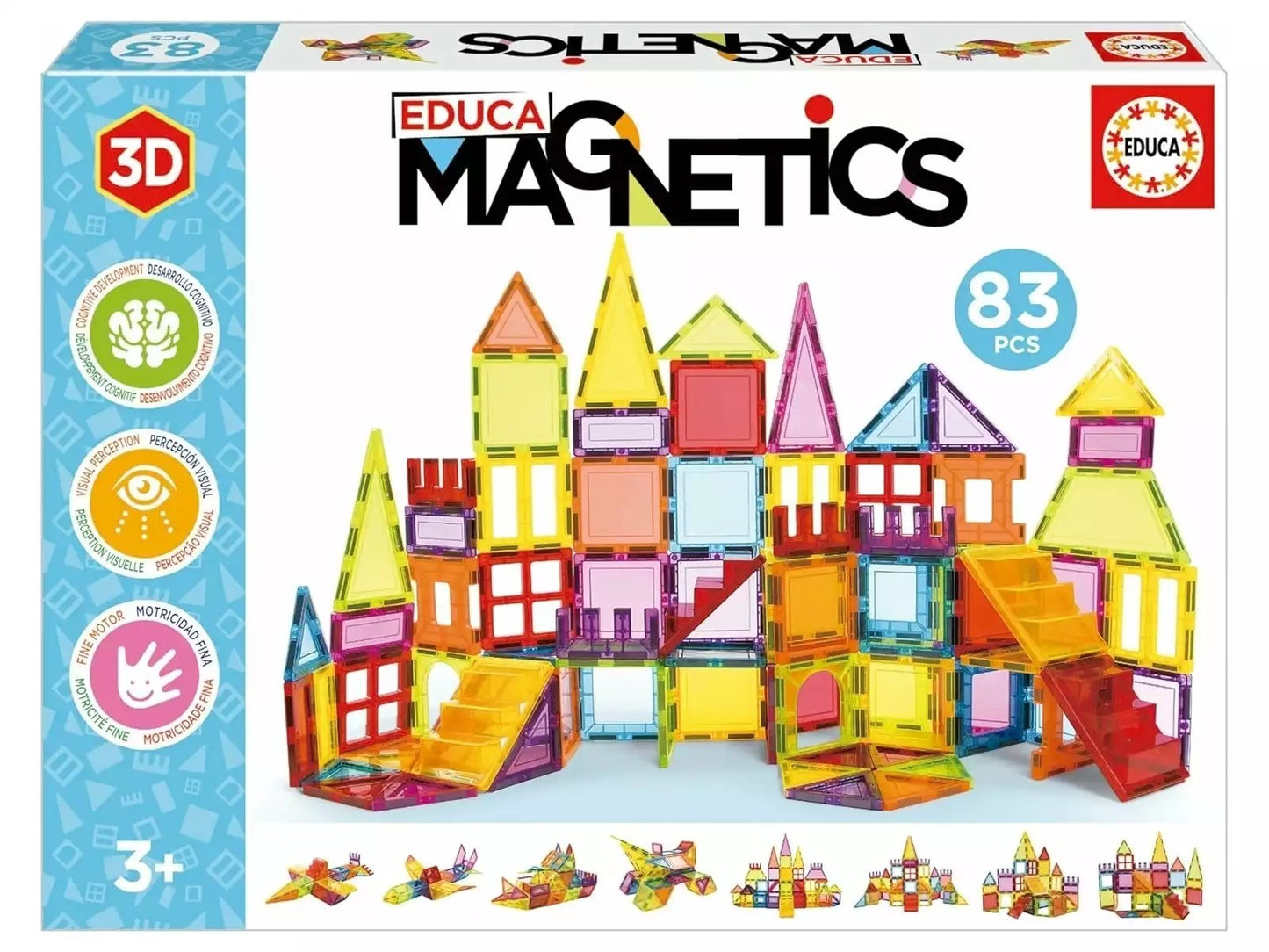EDUCA - MAGNETICS 83PCS 20025