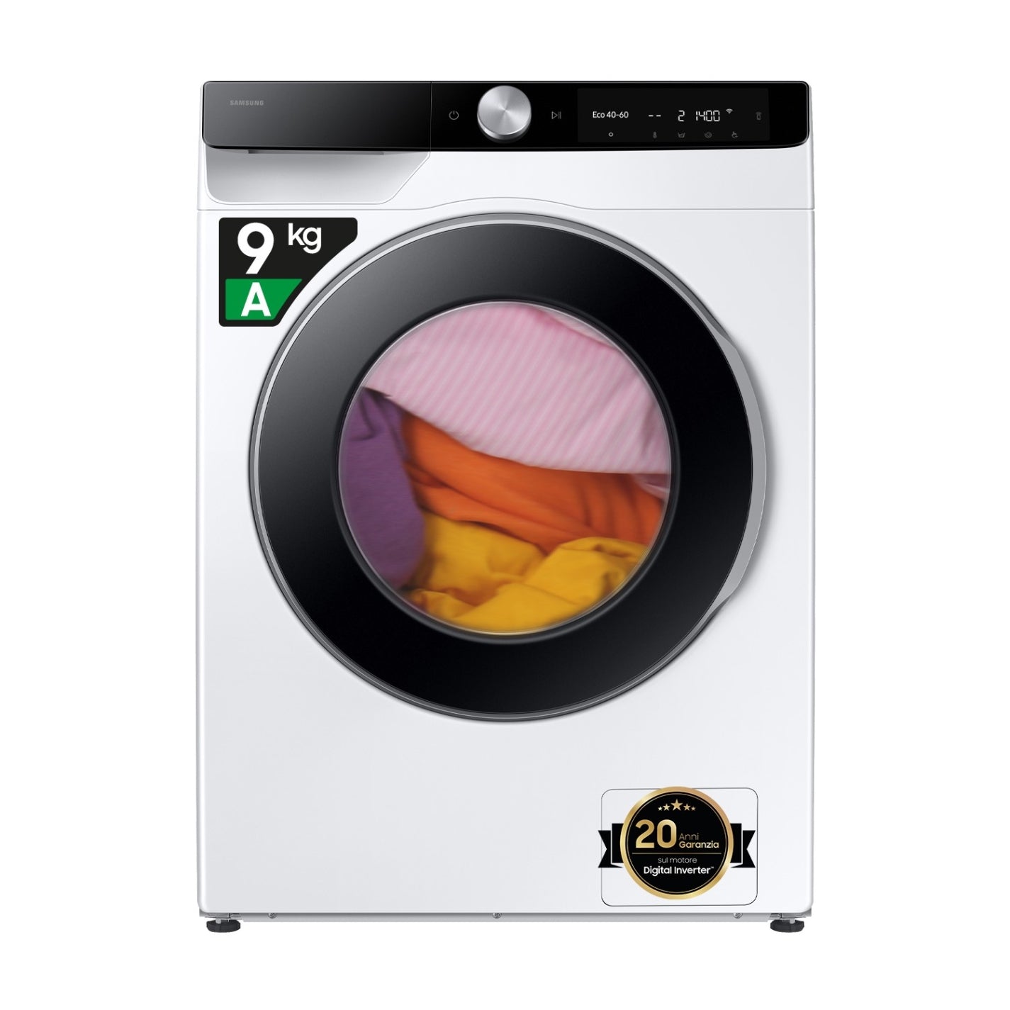 SAMSUNG - MÁQUINA LAVAR ROUPA WW90DG6G94LKU3