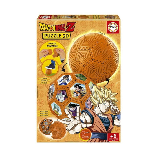 EDUCA - 3D PUZZLE FUTEBOL DRAGON BALL 20415