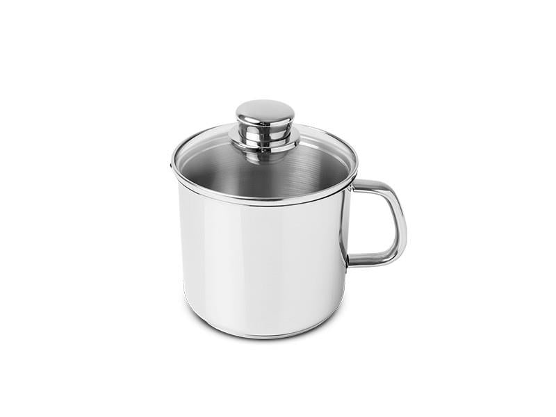 SILAMPOS - CAFETEIRA COM ASA 14 LOW COST ESSENTIAL GLASS 63C122WG2214