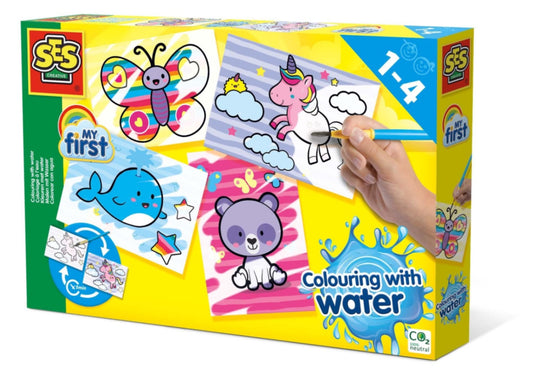 FJNINCO - COLORIR COM ÁGUA - ANIMAIS S14454