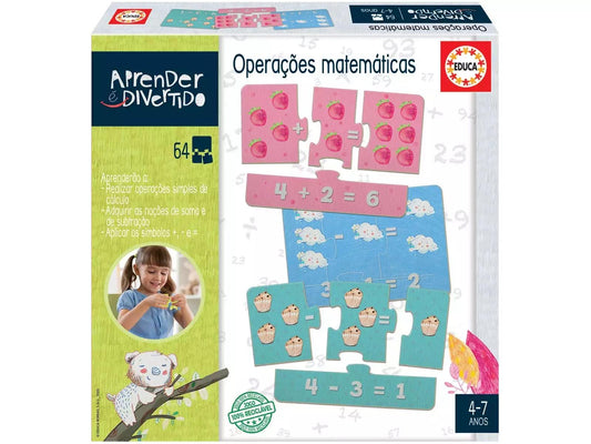 EDUCA - OPERAÇÕES MATEMÁTICAS - APRENDERÃO DIVERTIDO 18726