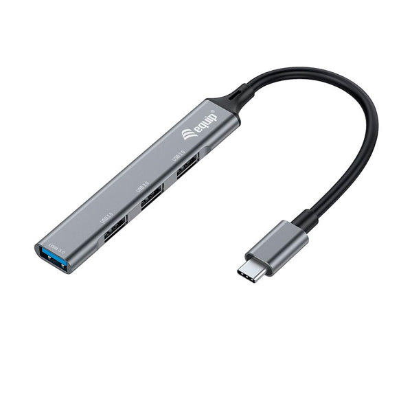 EQUIP LIFE HUB USB-C 3PORT USB2 + 1XUSB3 ALUMINIO
