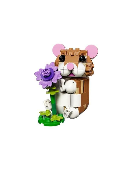 LEGO - HAMSTER ADORÁVEL COM FLOR 31376