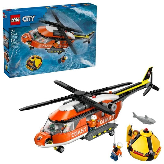 LEGO - HELICÓPTERO DA GUARDA COSTEIRA 60503