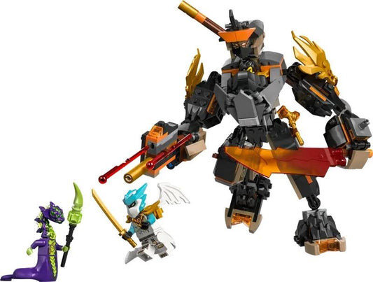 LEGO - RÔBO DE MISSÕES DO COLE E ZANE DRAGÃO 71854