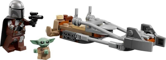 LEGO - SPEEDER BIKE DE THE MANDALORIAN E GROGU 75436