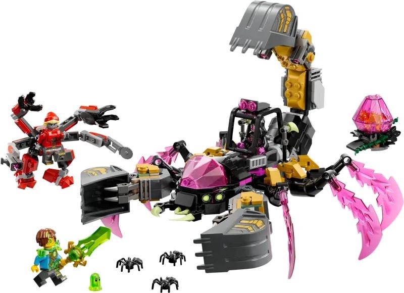 LEGO - ESCAVADORA ESCORPIÃO DOS PESADELOS 71513