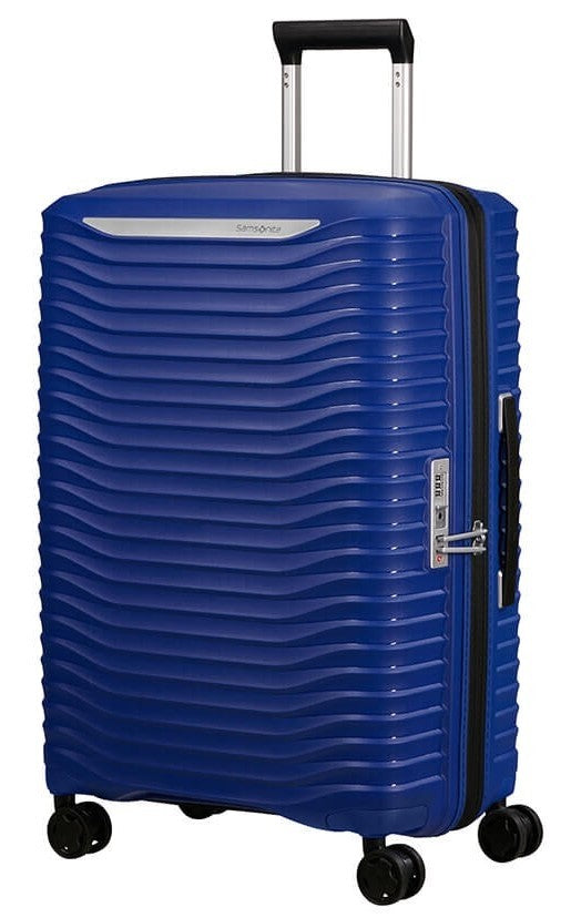 SAMSONITE - MALA DE VIAGEM MÉDIA 68CM EXP. 4 RODAS AZUL-NÃ¡UTICO UPSCAPE 143109-4436