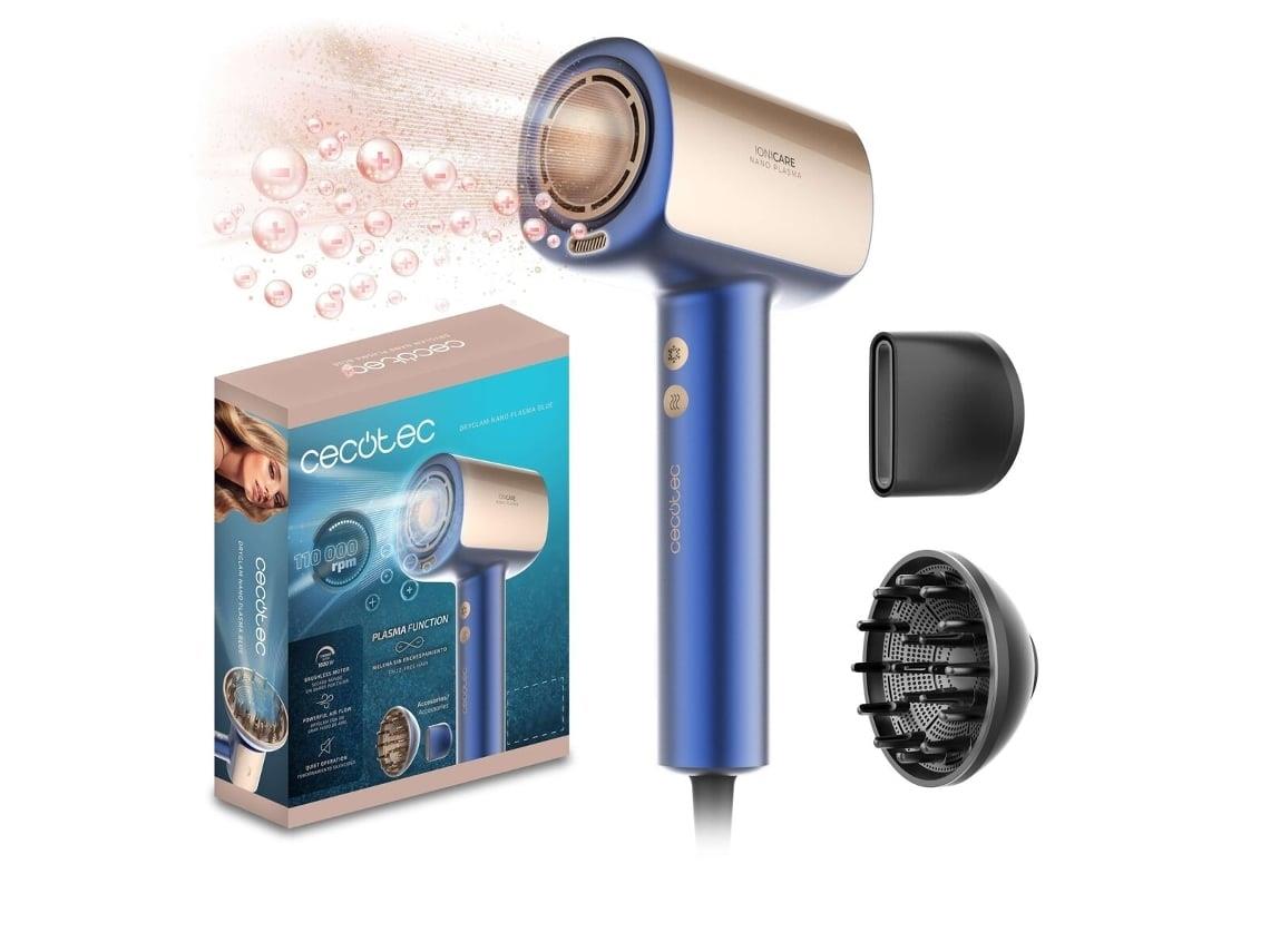 CECOTEC - SECADOR DE CABELO IONICARE NANO PLASMA BLUE A01_EU01_101439