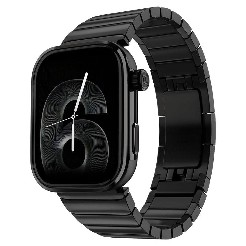 NOISE - SMARTWATCH PRO 6 MAX AI GPS CHROME BLACK WRB-SW-CFPRO6MAX-GLOSSYMTL-GMTL_BLK