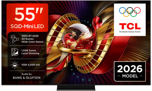 TCL - SQD-MINILED SMART GOOGLETV B&O SOUND 55C8L