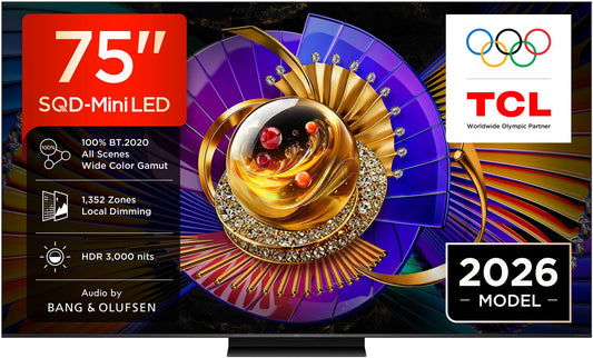 TCL - SQD-MINILED SMART GOOGLETV B&O SOUND 75C7L