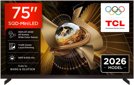 TCL - SQD-MINILED SMART GOOGLETV FLAT-THIN 75X11L