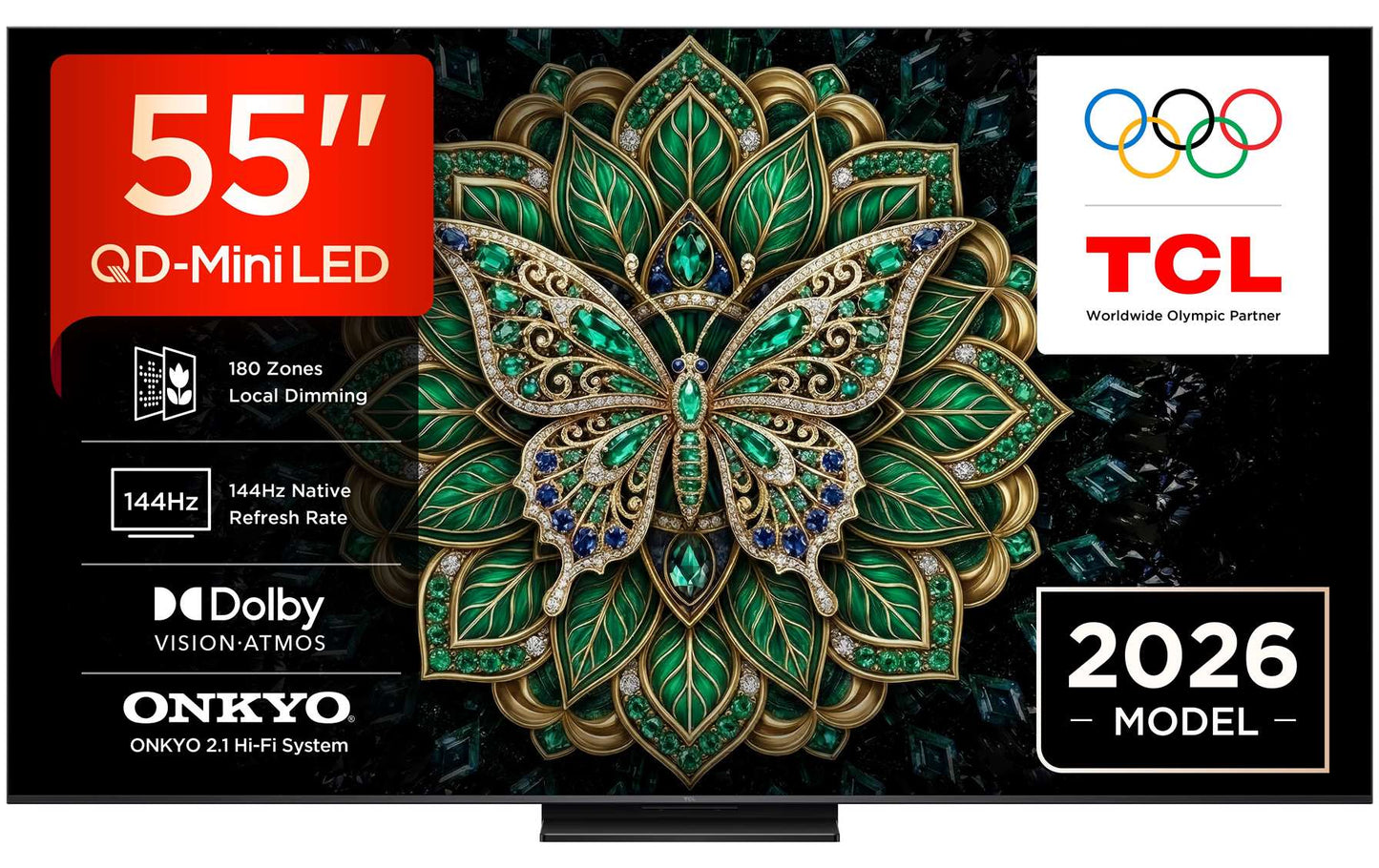 TCL - QD-MINILED SMART GOOGLE TV 4K 55C6K PRO